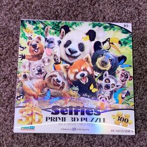 Puzzle - 3D / holographic Bush Babies puzzle 300 pieces